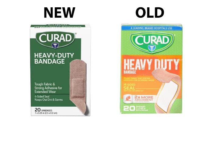 image:imageCURAD Extreme Hold Heavy Duty Bandages 1 x 3 14 Ideal for Wound Care Pack of 24