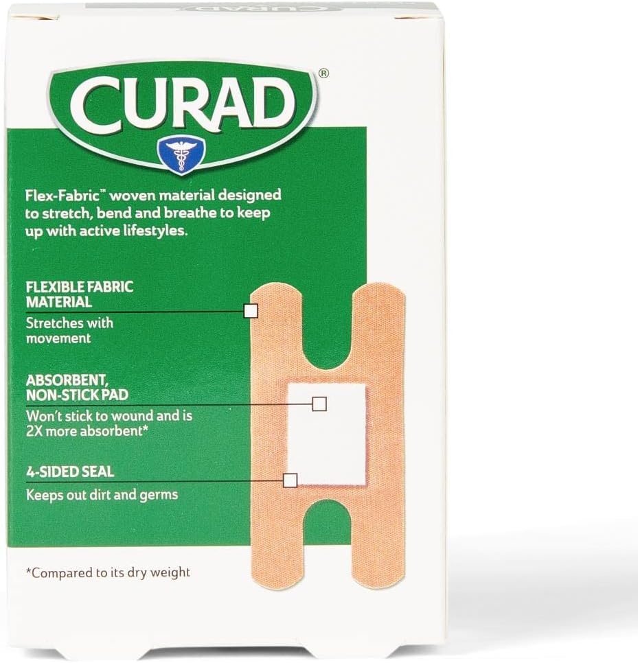 image:imageCURAD FlexFabric Finger and Knuckle Bandages Assorted Sizes 20 Count75x3