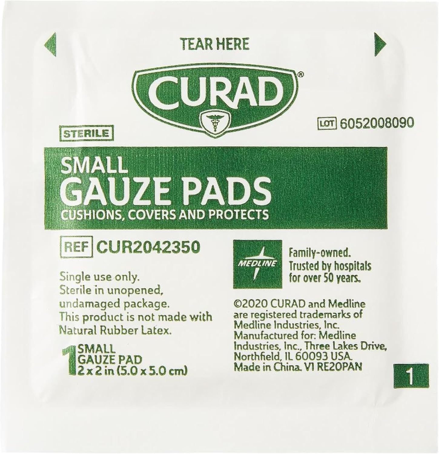 image:imageCurad NonWoven ProGauze 4 Inch x 4 Inch 10 Count Pack of 410 Count Pack of 6
