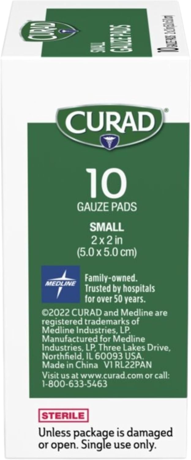 image:imageCurad NonWoven ProGauze 4 Inch x 4 Inch 10 Count Pack of 410 Count Pack of 6
