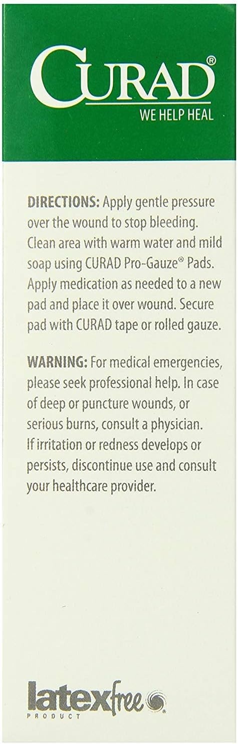 image:imageCurad NonWoven ProGauze 4 Inch x 4 Inch 10 Count Pack of 44 Inch x 4 Inch 10 Count Pack of 4