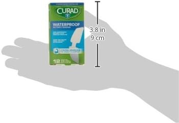 image:imageCURAD Butterfly Closure Waterproof Adhesive Bandages 175 in x 038 in12 Count Pack of 2
