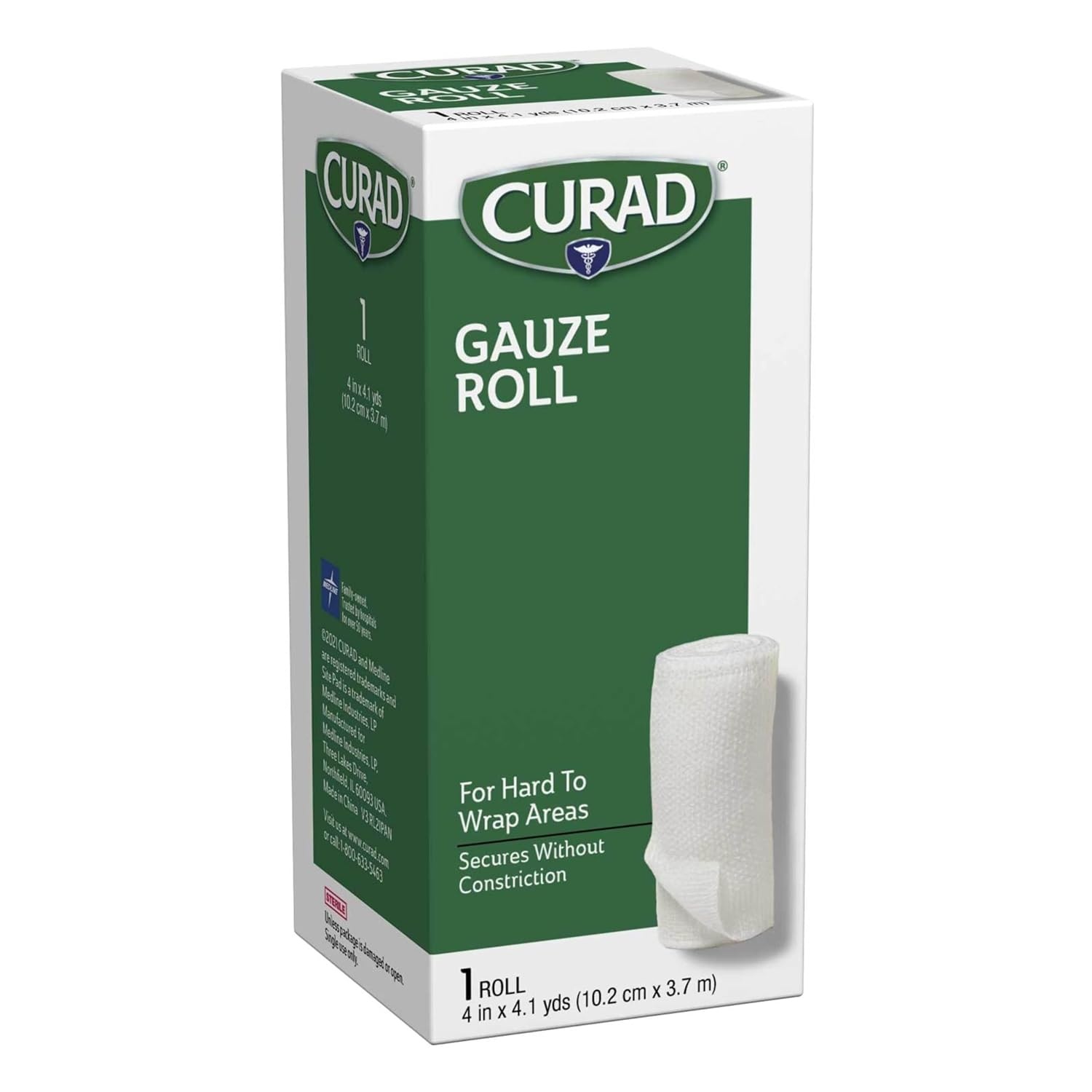 image:imageCURAD Cotton Stretch Gauze Bandage Roll 4 in x 41 yrd1