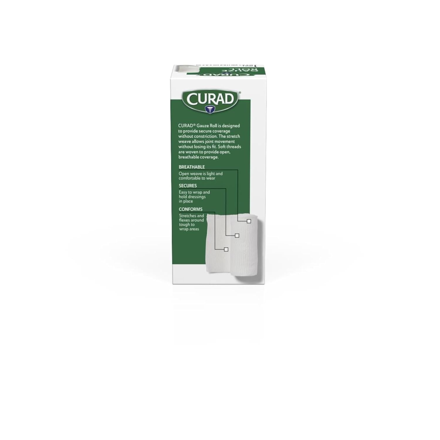 image:imageCURAD Cotton Stretch Gauze Bandage Roll 4 in x 41 yrd1
