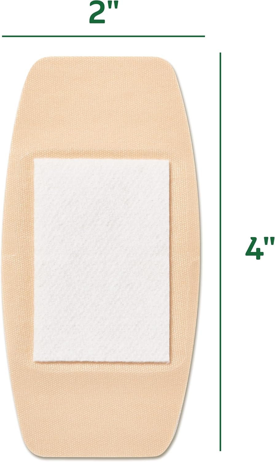 image:imageCURAD Naturals Aloe Vera amp Vitamin E Bandages 075 x 3 Individually Wrapped Sterile Bandage First Aid Kit Essential Protects Scrapes and Cuts Absorbent and SelfAdhesive 30Count 4 Boxes2 x 4