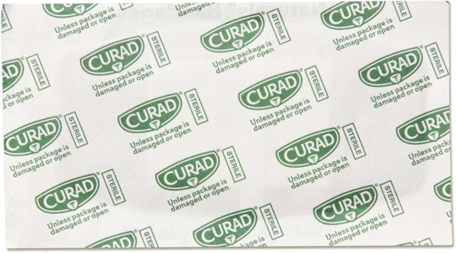 image:imageCURAD Naturals Bandages with Baking Soda Tan 2 in x 4 in Box of 102 x 4