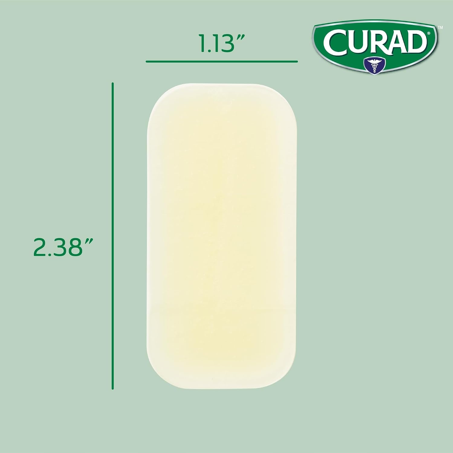 image:imageCURAD Naturals Multipurpose Hydrocolloid Bandages with Aloe Vera 24 Count