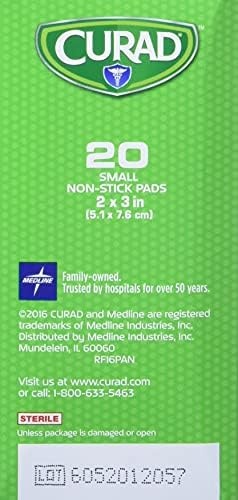 image:imageCURAD Sterile Nonstick Pads 3 x 4 Not Made from Natural Rubber Latex Pack of 12Original Version