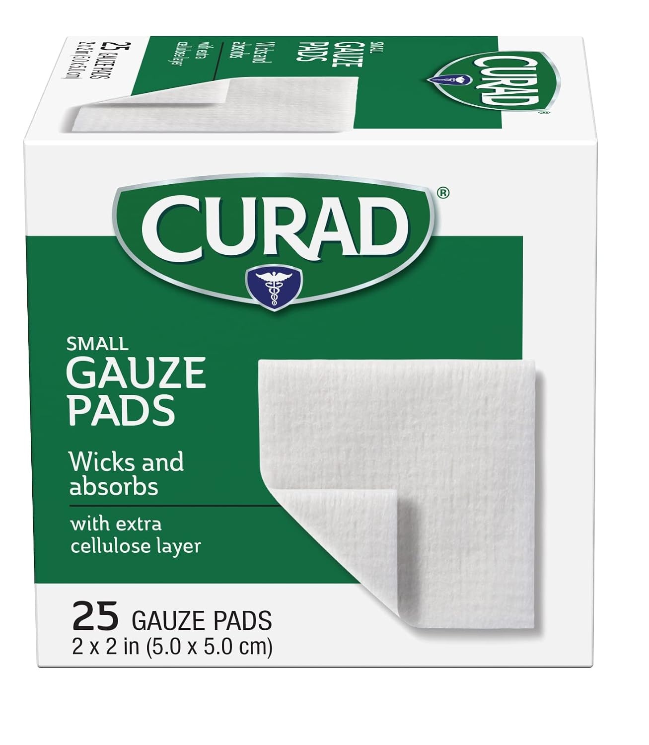 image:imageCURAD Sterile ProGauze Pad 2 in x 2 in 24 Count