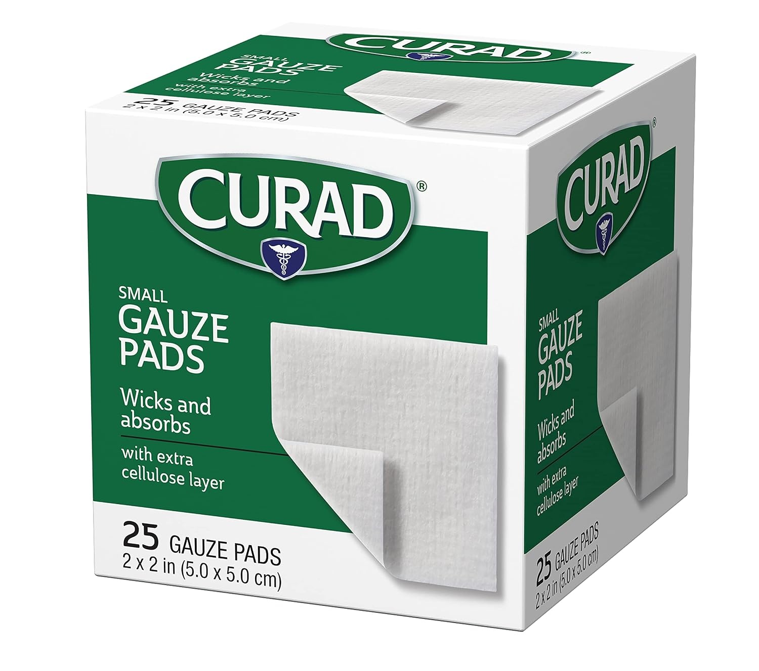 image:imageCURAD Sterile ProGauze Pad 2 in x 2 in 24 Count