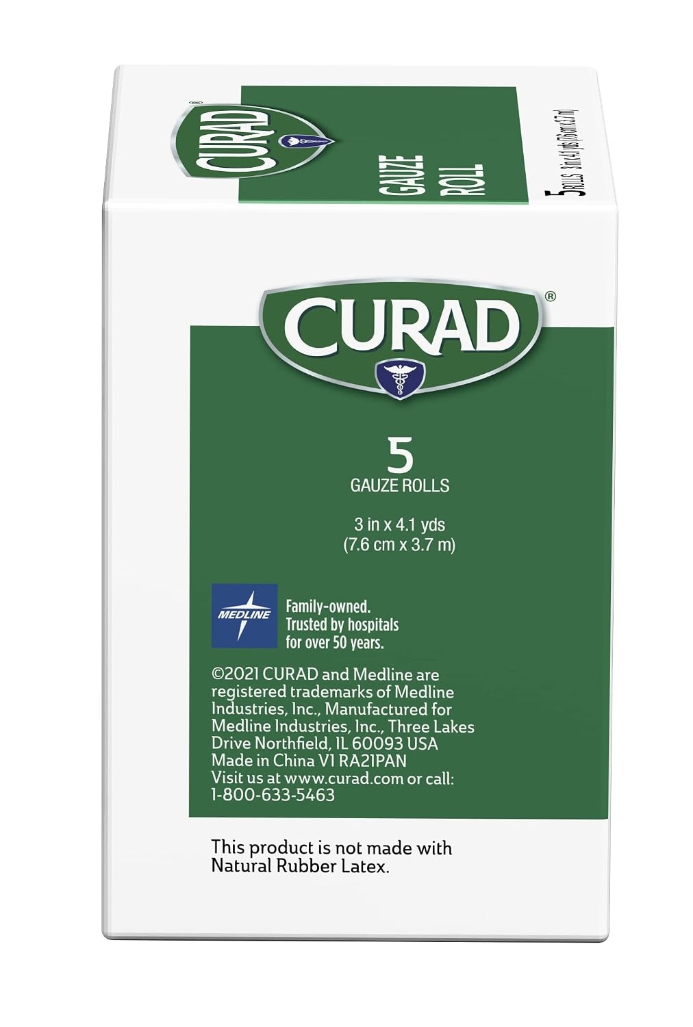 image:imageCURAD Stretch Rolled Gauze 3 x 41 yds Pack of 24
