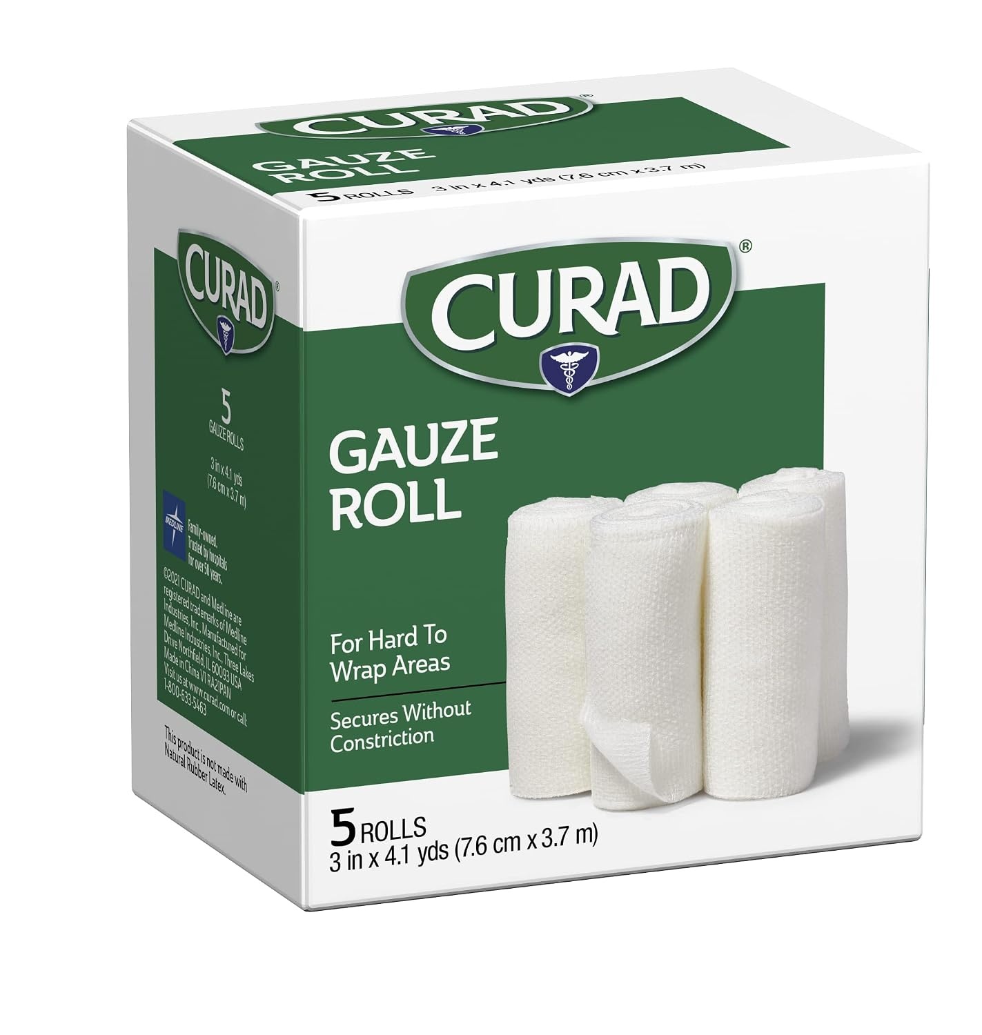 image:imageCURAD Stretch Rolled Gauze 3 x 41 yds Pack of 24