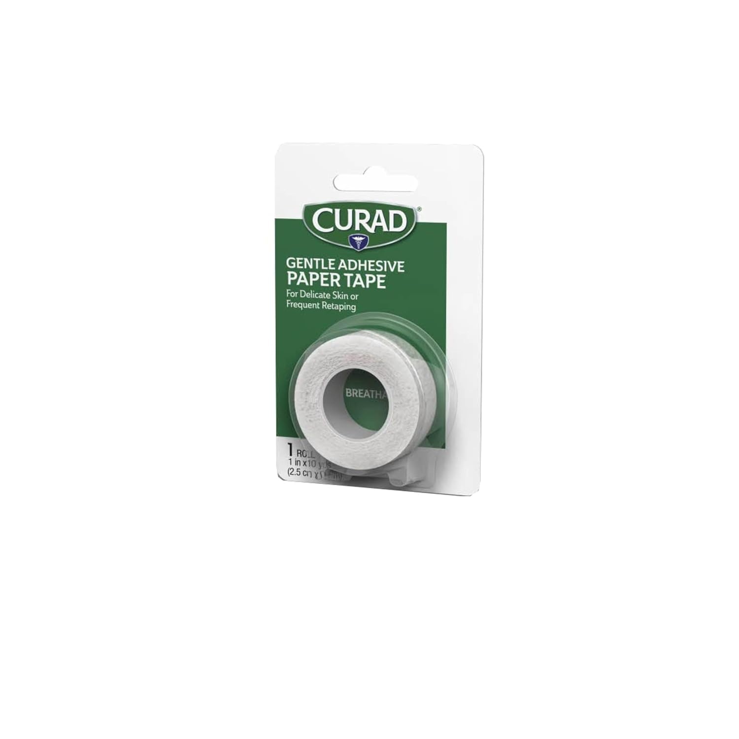 image:imageCURAD Transparent Adhesive Tape 1 In x 10 Yds 24 Rolls