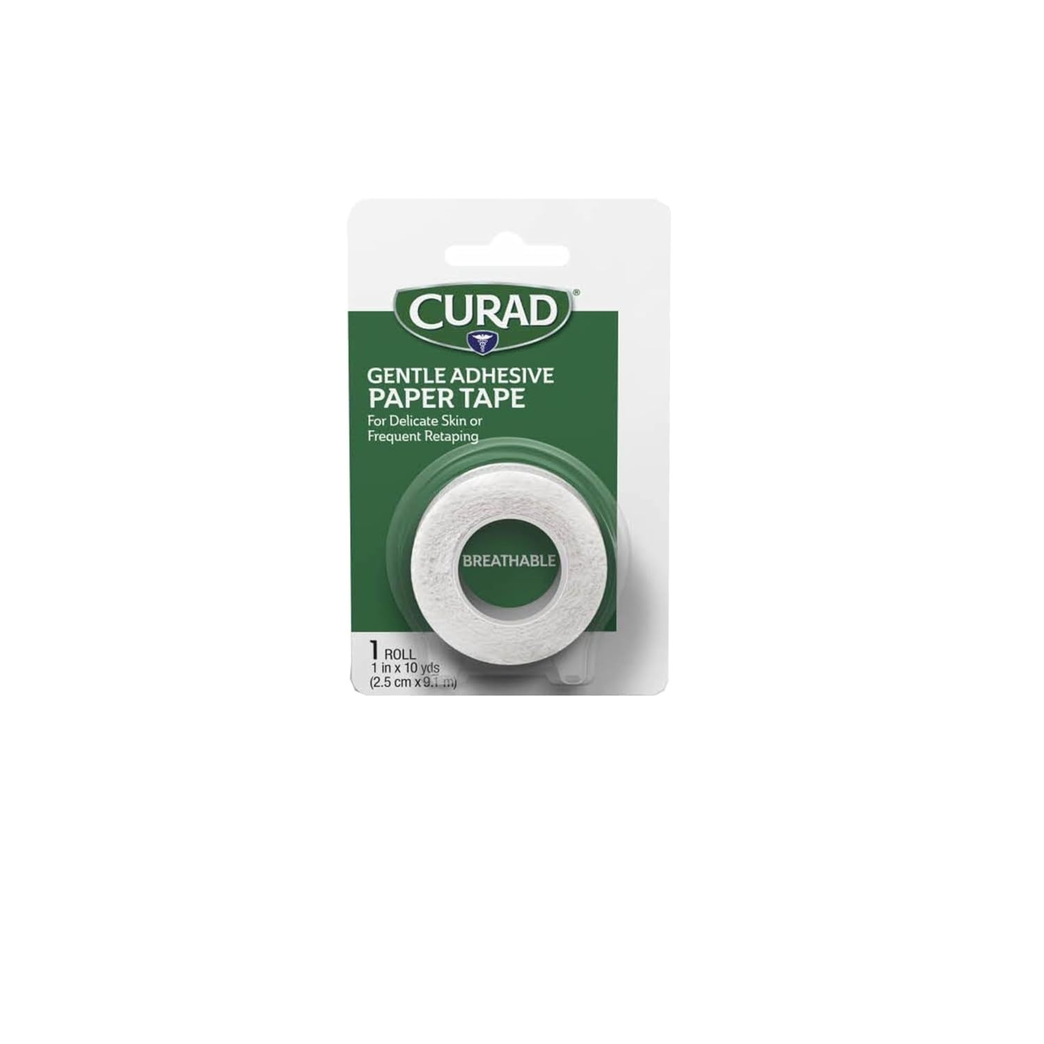 image:imageCURAD Transparent Adhesive Tape 1 In x 10 Yds 24 Rolls