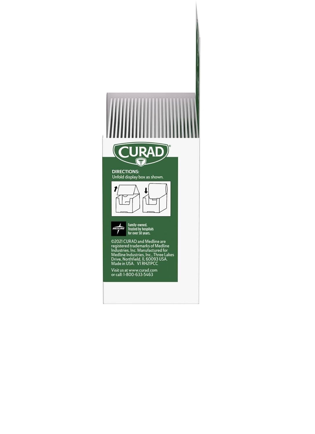 image:imageCurad CUR01496 Mediplast 25 Pads Corn Callus amp Wart Remover 40 Salicylic Acid Pads for topical removal of corns callus or plantar wartsWart Remover