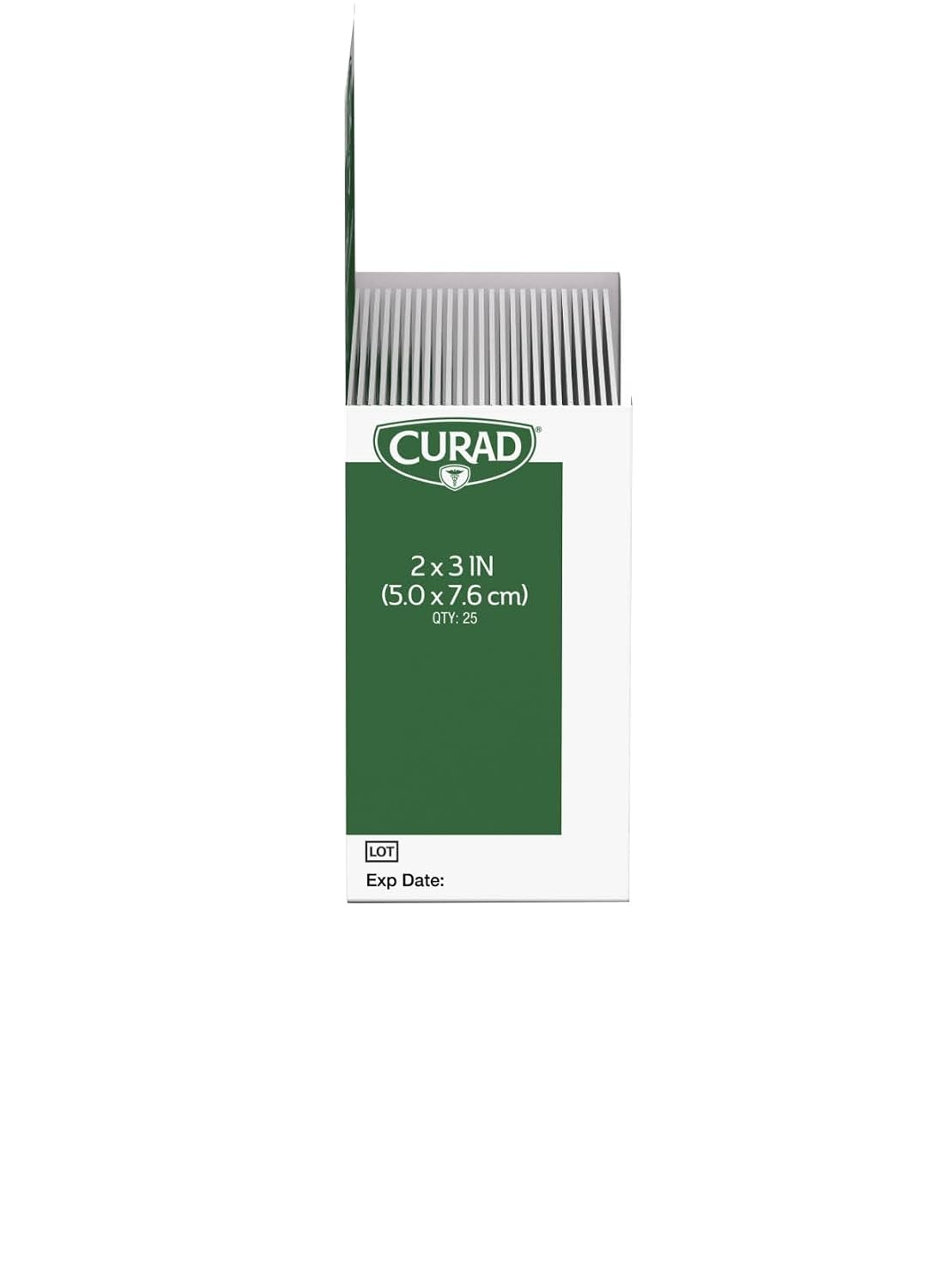 image:imageCurad CUR01496 Mediplast 25 Pads Corn Callus amp Wart Remover 40 Salicylic Acid Pads for topical removal of corns callus or plantar wartsWart Remover