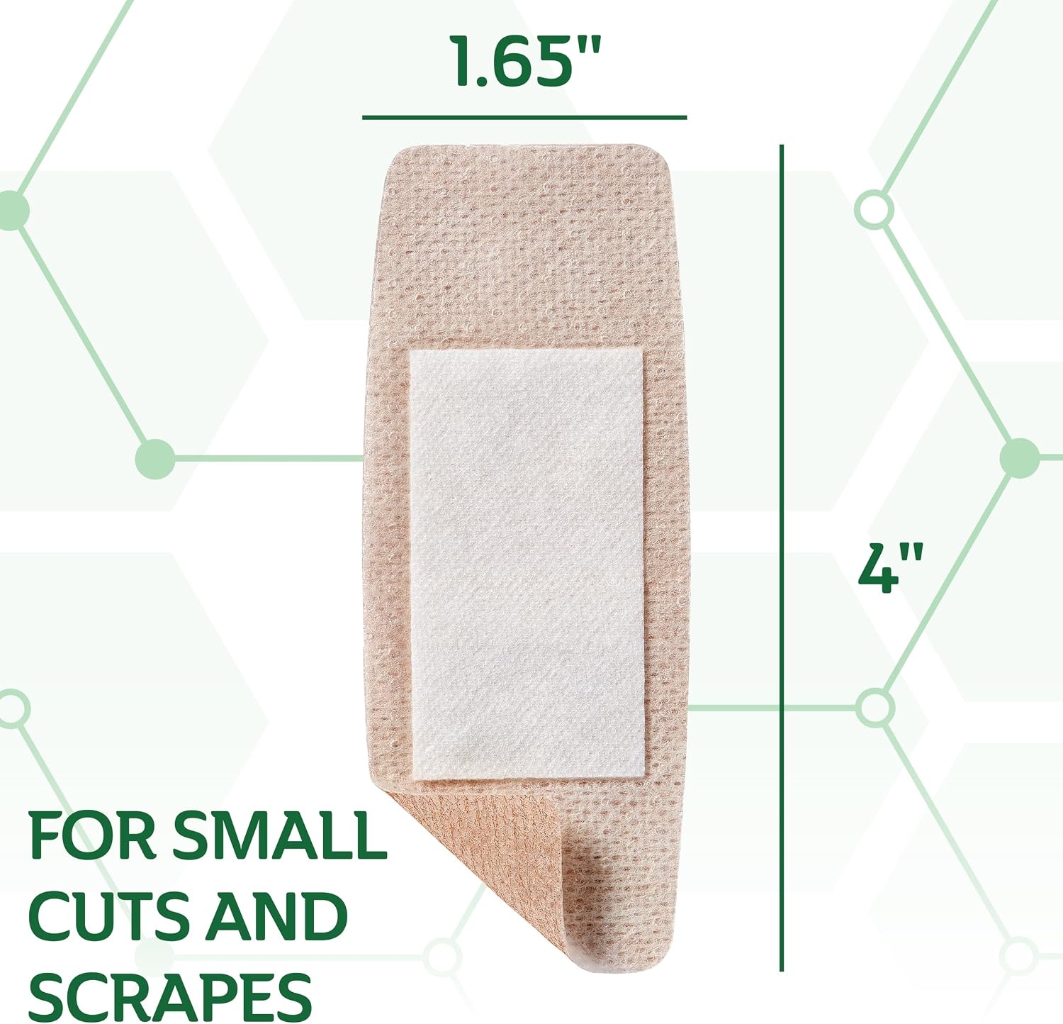 image:imageCurad CUR5003V1 Truly Ouchless Silicone BandageCUR5003 Pack of 3