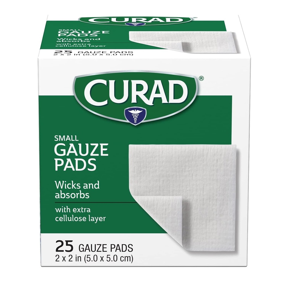 image:imageCURAD Sterile ProGauze Pad 2 in x 2 in 24 Count