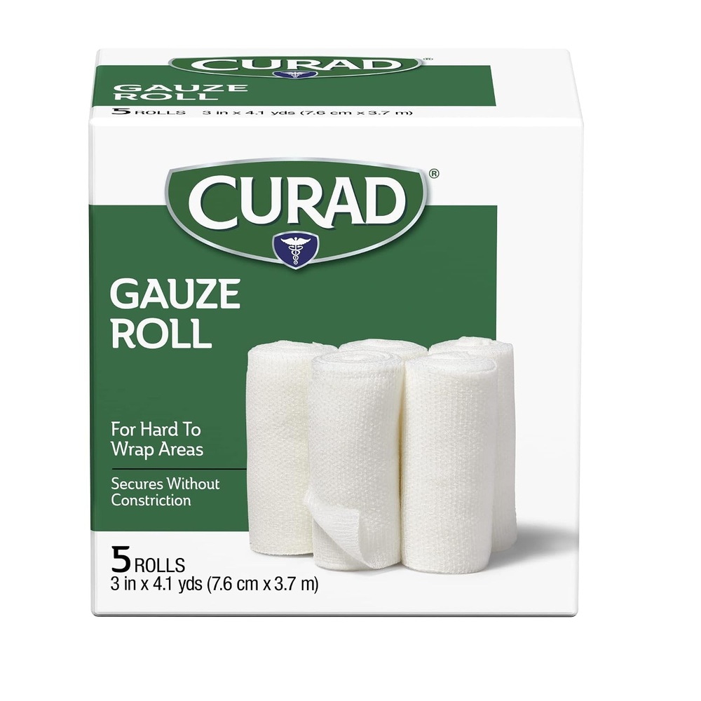 image:imageCURAD Stretch Rolled Gauze 3 x 41 yds Pack of 24