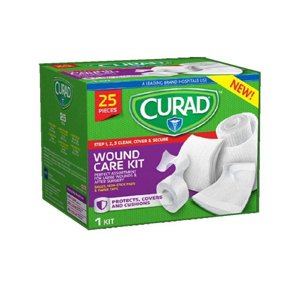 image:imageCURAD Wound Care Kit 25 CountGauze Adhesive