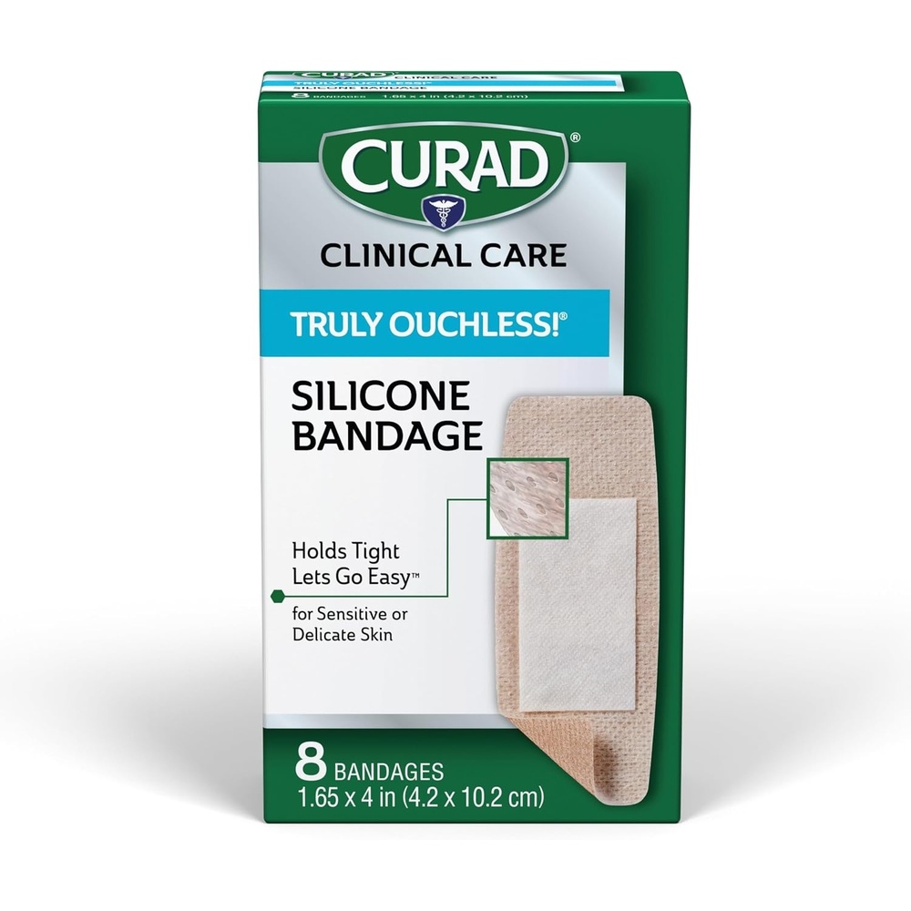 image:imageCurad CUR5003V1 Truly Ouchless Silicone BandageCUR5003