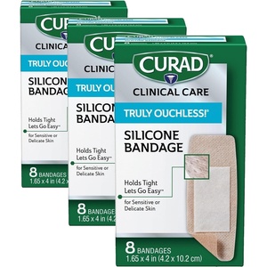 Curad – CUR5003V1 Truly Ouchless Silicone Bandage(CUR5003 (Pack of 3))